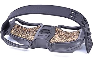 HAMMERS Lightweight Universal Steady Range Finding Binocular Tripod Adapter Cradle Tray Mount w/ 1/4-20 Camera Thread and Rubber Tie-Down Band Strip for Bird Watching Binocular Window Mount