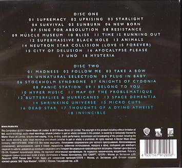 Muse Greatest Hits Amazoncom Music - 