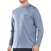 NORTHYARD Men's UPF 50+ Long Sleeve Hoodie Shirts Sun Protection Fishing Swim Beach Lightweight Quick Dry UV SPF Rash Guard