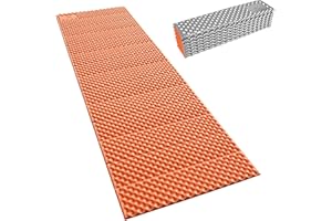 Outdoor Horizon X Foam Sleeping Mat, Foldable Foam Sleep Pad, 410g (0.9 lbs) Portable Moisture-Proof Camping Pads for Hiking 