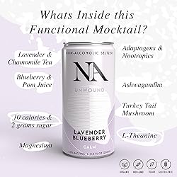 NA Non-Alcoholic Functional Adaptogen Drinks with