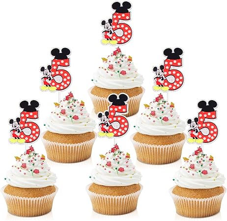 Amazon Co Jp 18ピース ミッキーナンバー 5 カップケーキトッパー ディズニーパーティー グリッター ミッキーマウス カップケーキ用品 子供用5歳の誕生日 記念日のマフィンピック デコレーション おもちゃ Amazon Co Jp 18ピース ミッキーナンバー 5 カップケーキトッパー ディズニーパーティー グリッター ミッキーマウス カップケーキ用品 子供用5歳の誕生日 記念日のマフィンピック デコレーション おもちゃ