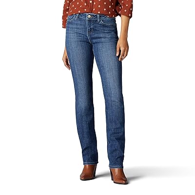 LEE Women's Petite Regular Fit Straight Leg Jeans Jamaica Ubuy