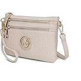 MKF Collection 2 in 1 Crossbody Bags for Women, Wristlet Purse - Ladys Small PU Leather Messenger Handbag by Mia K