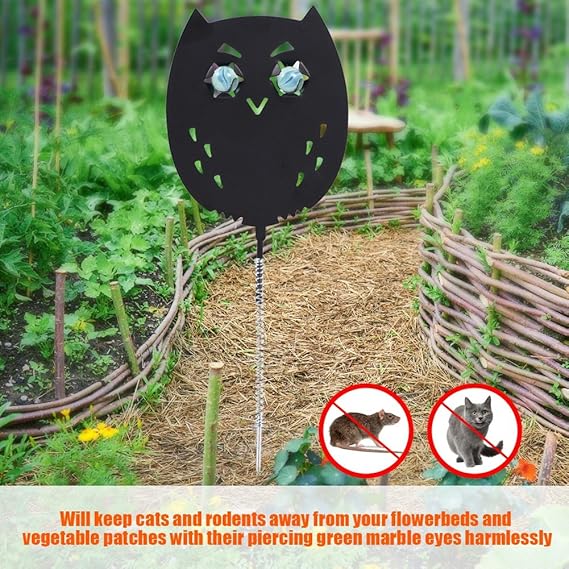 Set of 4 Cat Scarers Scare Cats Pest Control Scarer Cat Repeller with