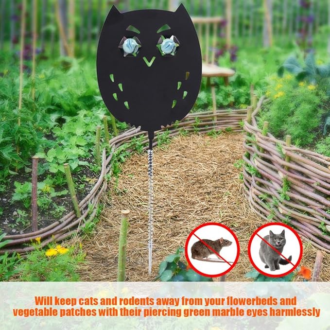 Set of 4 Cat Scarers Scare Cats Pest Control Scarer Cat Repeller with