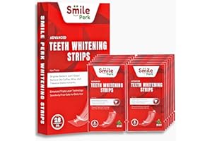 SMILE PERK Teeth Whitening Strips for Tooth Whitening - 28 Vegan White Strips for Teeth Whitening - Sensitive Free Teeth Whitener - Enamel Safe Whitestrip - 14 (Treatments) Mint