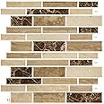 Peel And Stick Tile Backsplash For Kitchen | Fish Scale Design | Waterproof Self-Adhesive