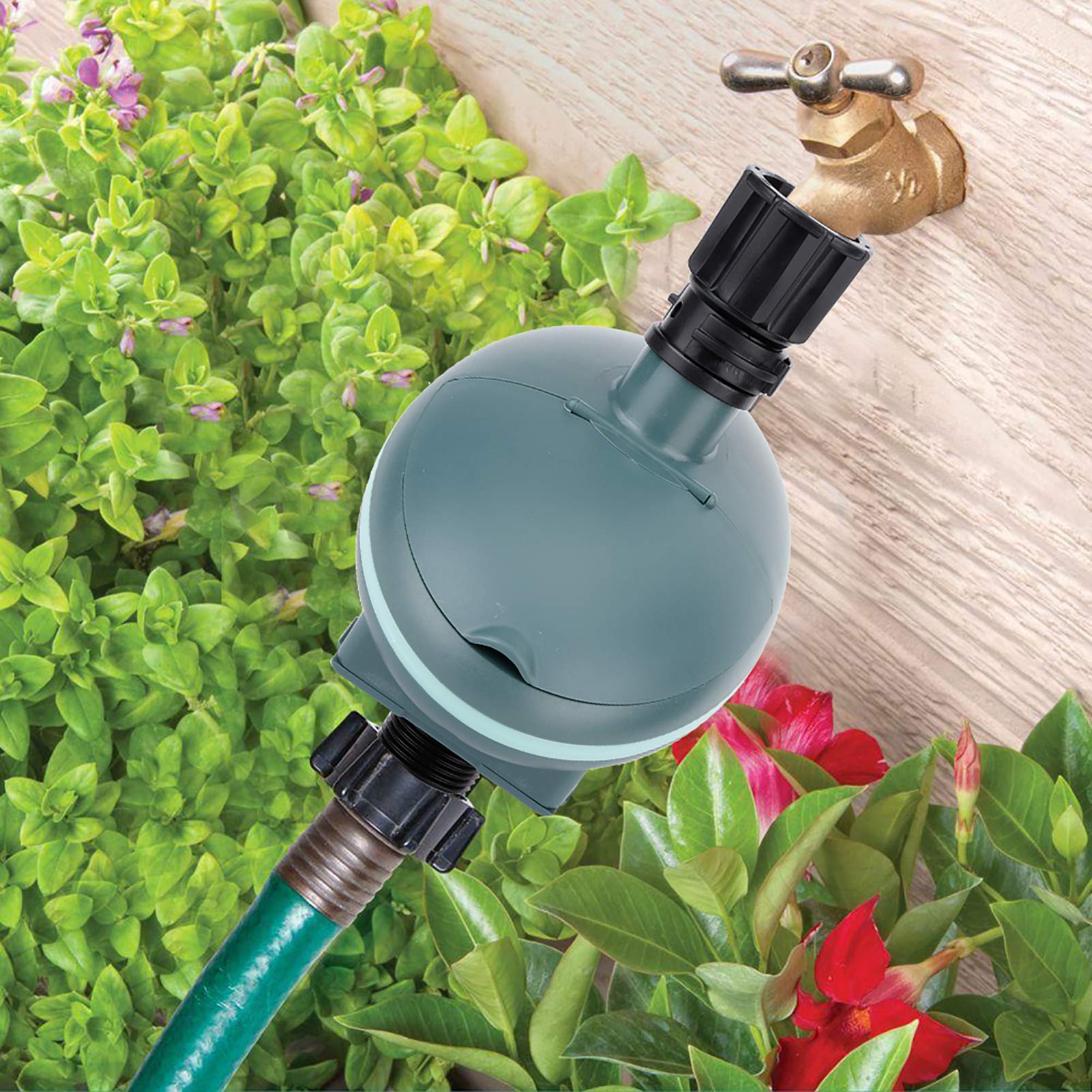 Dioche Garden Water Timer, Automatic Irrigation Controller, G3/4in Female Male Thread, Intelligent Watering Controller