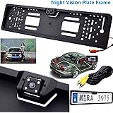 Nummernschildrahmen Mit Rückfahrkamera - 140° Weitwinkel Wasserdicht