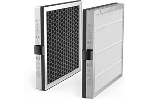 Jafända Filtre de rechange pour purificateurs d'air, exclusif pour purificateurs d'air JF180, filtre à air Ture HEPA, filtre 