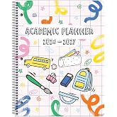 School Planner for Elementary Students 2026-27, Create, 8.5 x 11 | Pink Elementary Planner, Monthly &amp; Weekly Planning, Large, Spiral Bound, Dated Now - June 2027