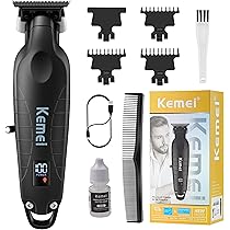KEMEI 2293 Professional Hair/Beard Trimmer for Men Zero Gapped