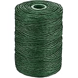 Floral Wire Vine Wire Bind Wire Rustic Wire Wrapping Wire for Flower Bouquets (Dark Green, 673 Feet)