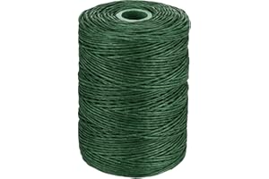 Syhood 673 Feet Floral Vine Bind Wire Rustic Wrapping Wire for Flower Bouquets(Deep Green)