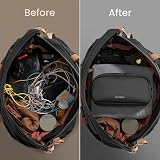 tomtoc Cable Organiser Bag Travel Pouch Water Resistant Tech Essentials view 5