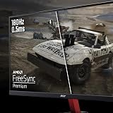 Acer Nitro KG272S3 27in FHD 180Hz 0.5ms VA FreeSync HDR10 Speakers DP HDMI view 5