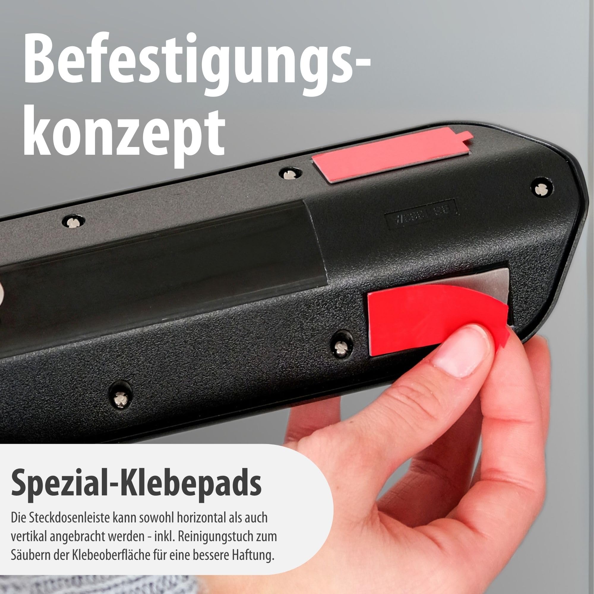 Brennenstuhl Estilo Ecksteckdosenleiste 4-Fach (Tischsteckdose mit Edelstahloberfläche für Küche und Büro, mit 2X Schutzkontakt-Steckdosen, 2X Euro-Steckdosen, inkl. USB-Ladefunktion) Silber/schwarz 5