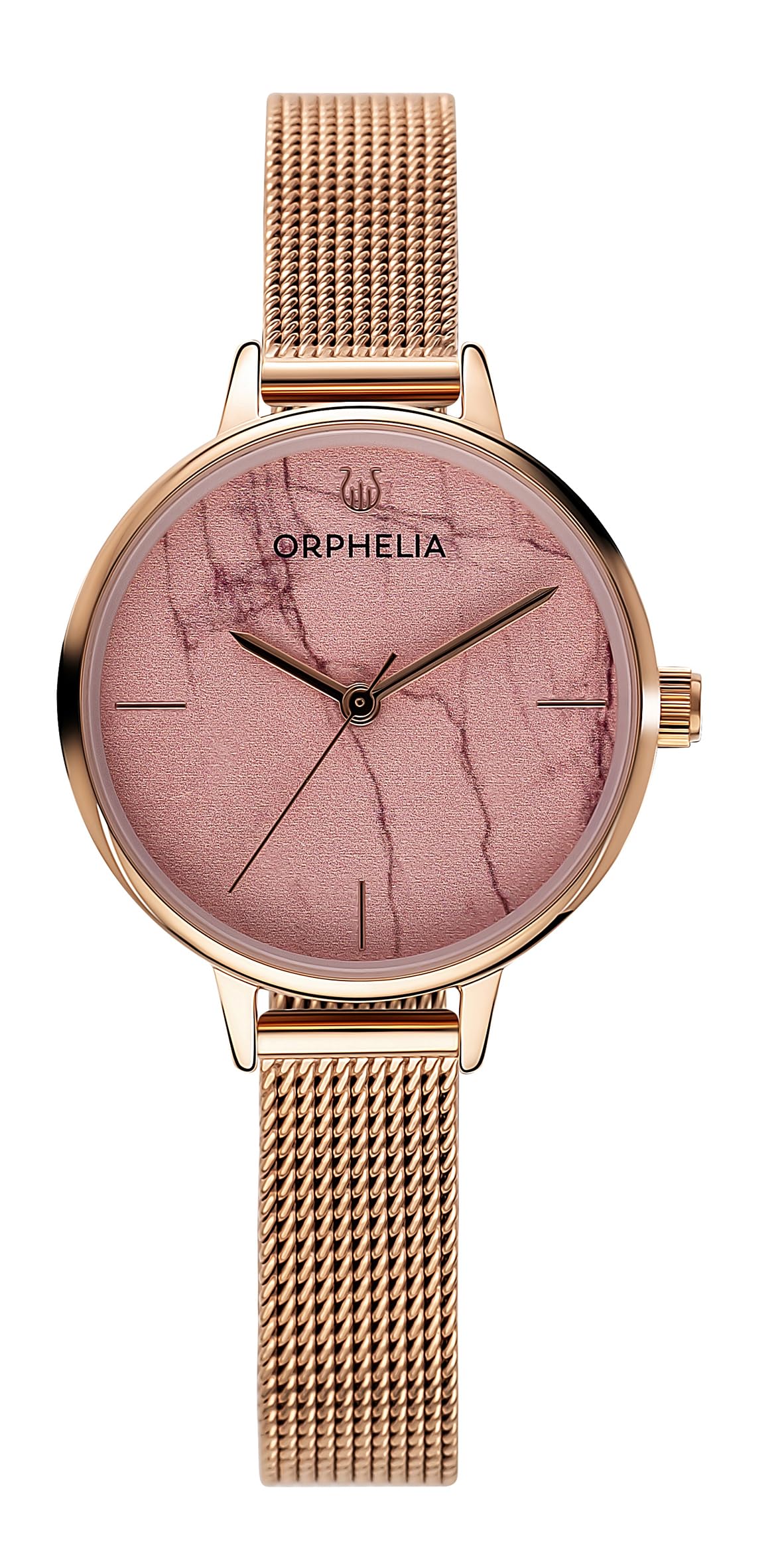 Orphelia Ladies Analogue Watch Kate Stainless Steel Rose Gold