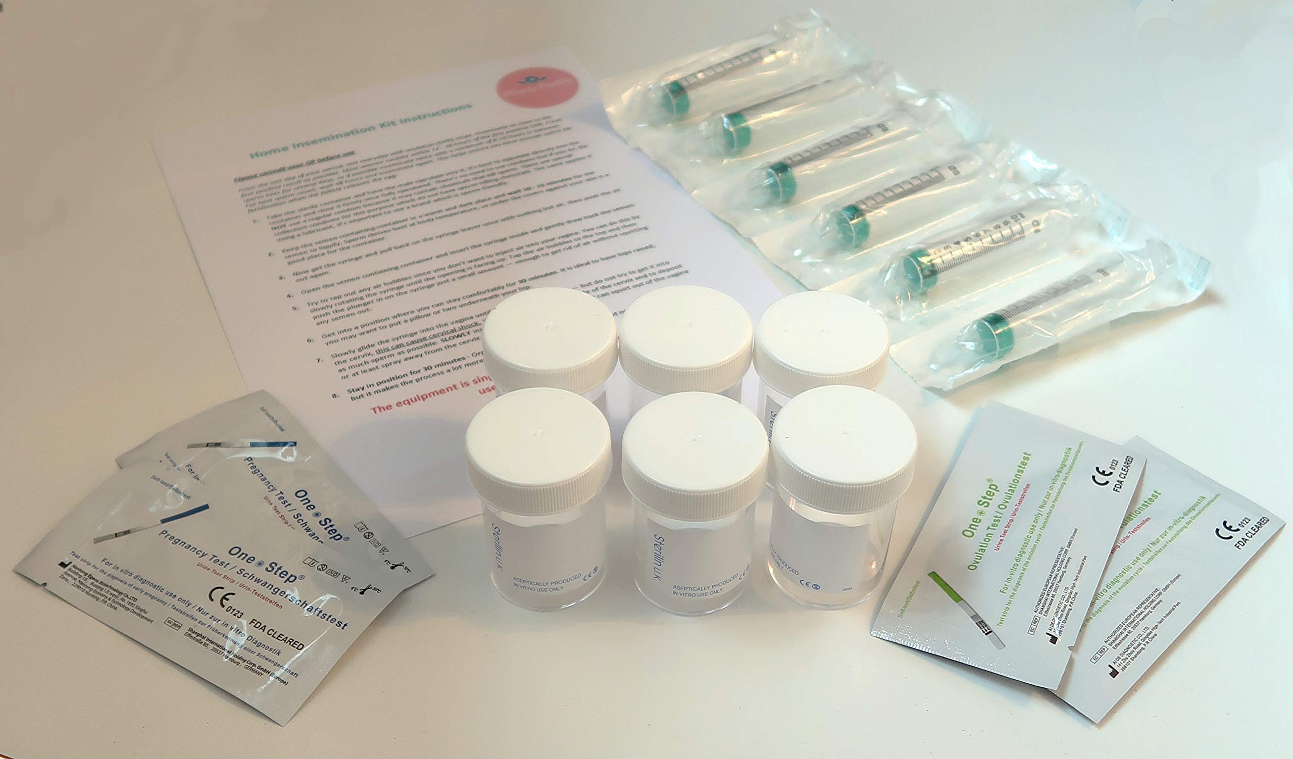 Simple Home Insemination Kit for Pregnancy, Complete Fertility kit