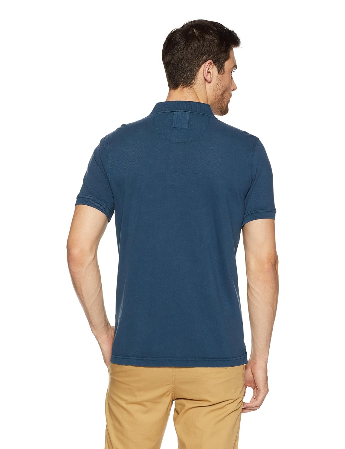 lp jeans by louis philippe men's solid slim fit polo