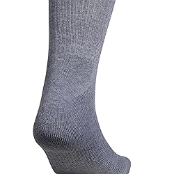 adidas Men's Athletic 6-Pack, Cushioned Crew Socks