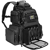 TIDEWE Tactical Range Backpack Bag for Gun and Ammo with Pistol Case
