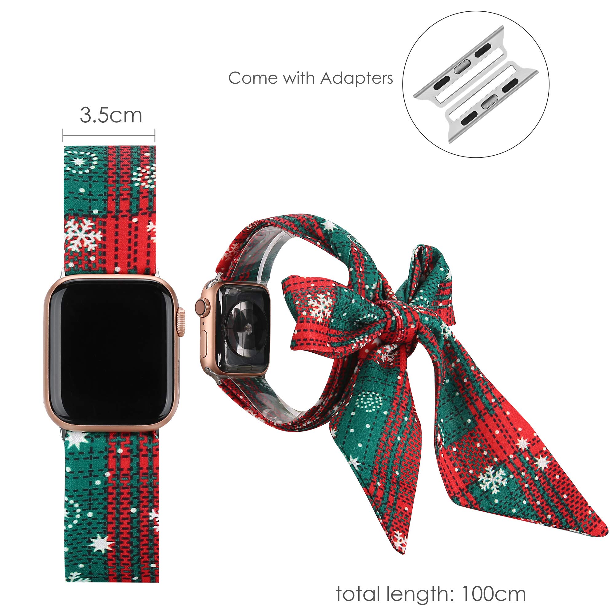 Wearlizer Compatible With Apple Watch Bands Scarf 38mm 40mm Iwatch