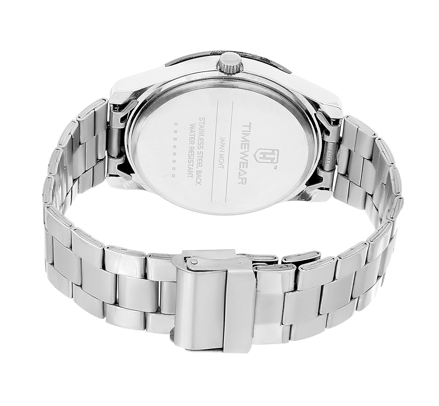 timewear analogue black dial unisex watch - 906chbdtcouple