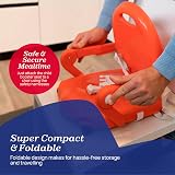 Chicco Pocket Snack Booster Seat for Children 6 Months to 3 Years Dark Grey view 4