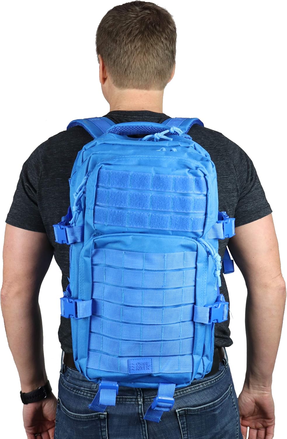 osage river fishing backpack tackle and rod storage