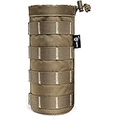 TSPRO Tactical MOLLE Water Bottle Pouch, Durable, Universal Water Bottle Holder Fit for 16-32 oz Bottles - Outdoor, Hiking, Camping Gear Accessory