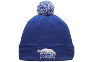 Zephyr Cuff Beanie Hat with POM POM - NCAA ZHATS Cuffed Winter Knit Toque Cap