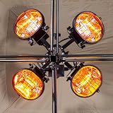 Dellonda Folding Parasol/Gazebo Infrared Heater 1800W 5M Cable DG178 view 4