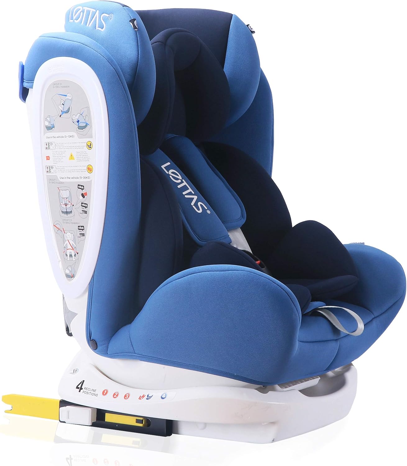 LETTAS Convertiblle 0+1/2/3 PLUS Group (036 kg/ 012 Year) Combination