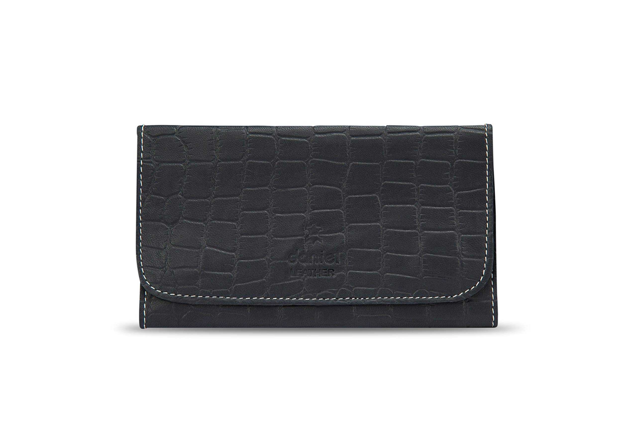 Genuine Croc Leather Premium Quality Tobacco Pouch (Blue) — image 1