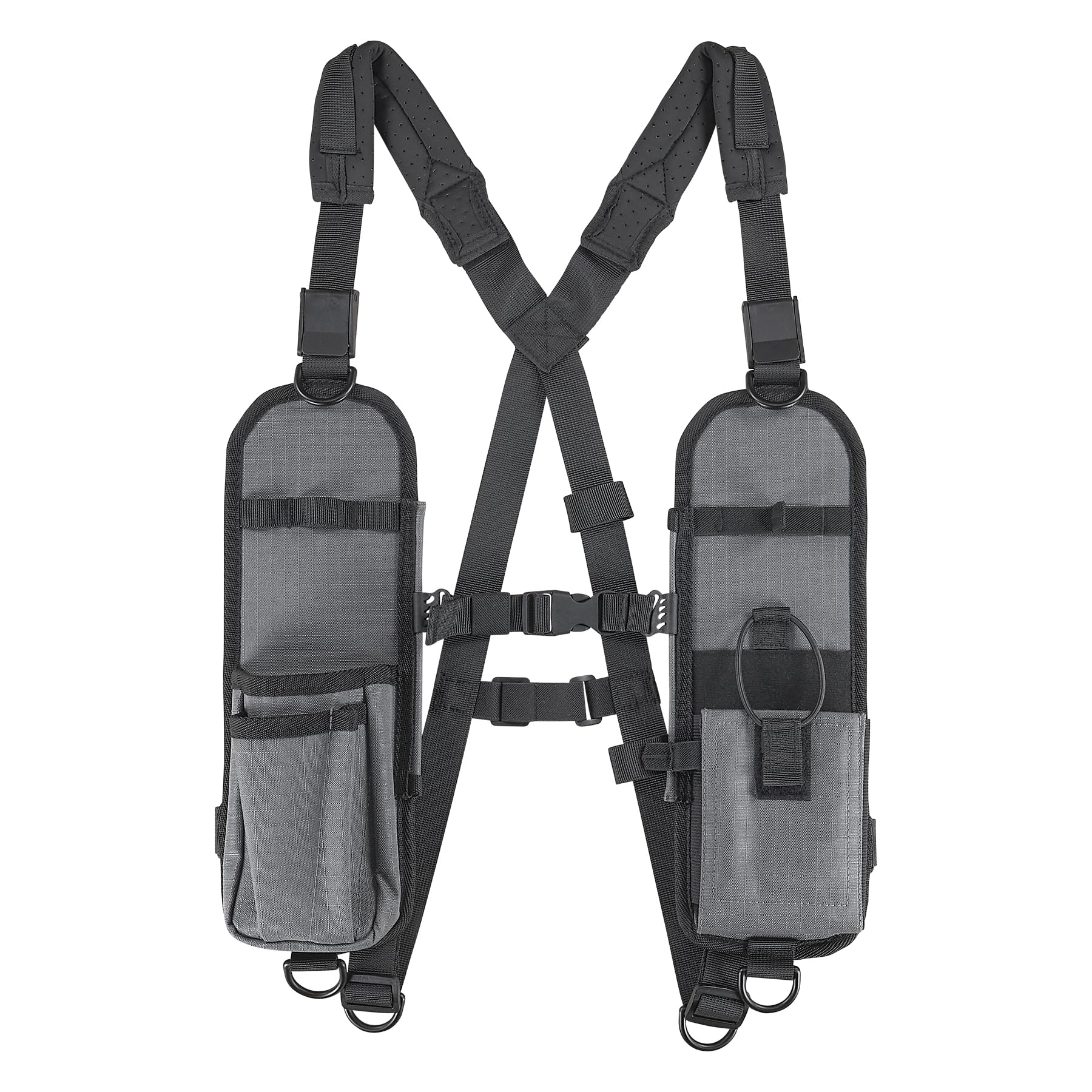 Photo 1 of Ergodyne Squids 3144 Dual Shoulder Radio Holster Harness for Barcode Scanners