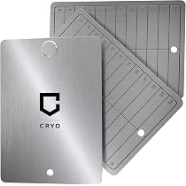 Portefeuille Crypto En Acier - Kit Gravure Pour Seed Phrase, Compatible Ledger, Trezor