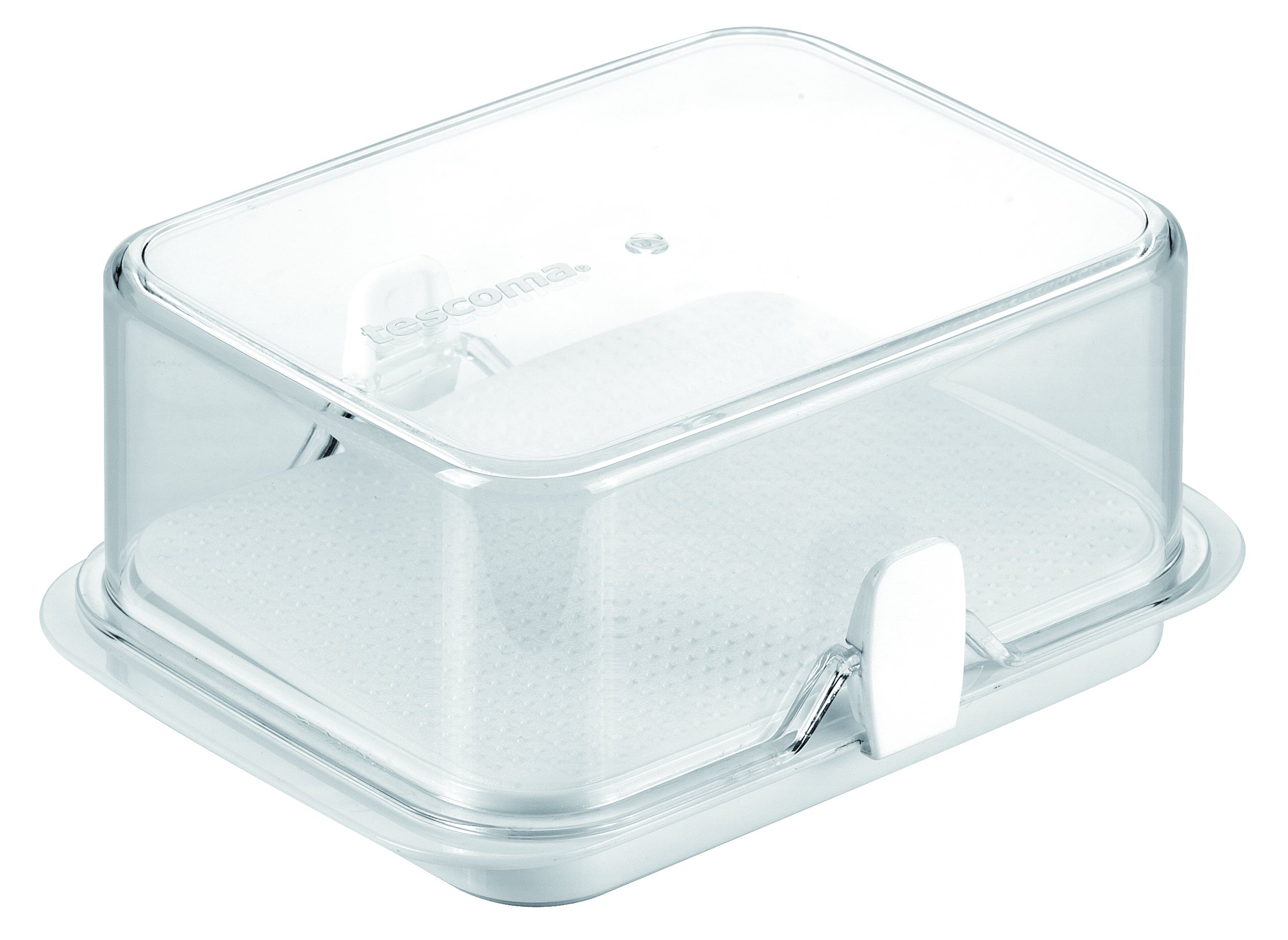 Tescoma Healthy Container for The Refrigerator Purity, Butter Dish, Assorted, 15.2 x 11.3 x 6.6 cm