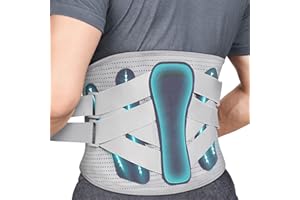 COZYHEALTH Elastic Abdominal Binder Lower Waist Support Belt, Post Surgery Postpartum Belly Band Wrap Back Support Belt Stomach Compression Wrap Waist Recovery for Men and Women (Large)