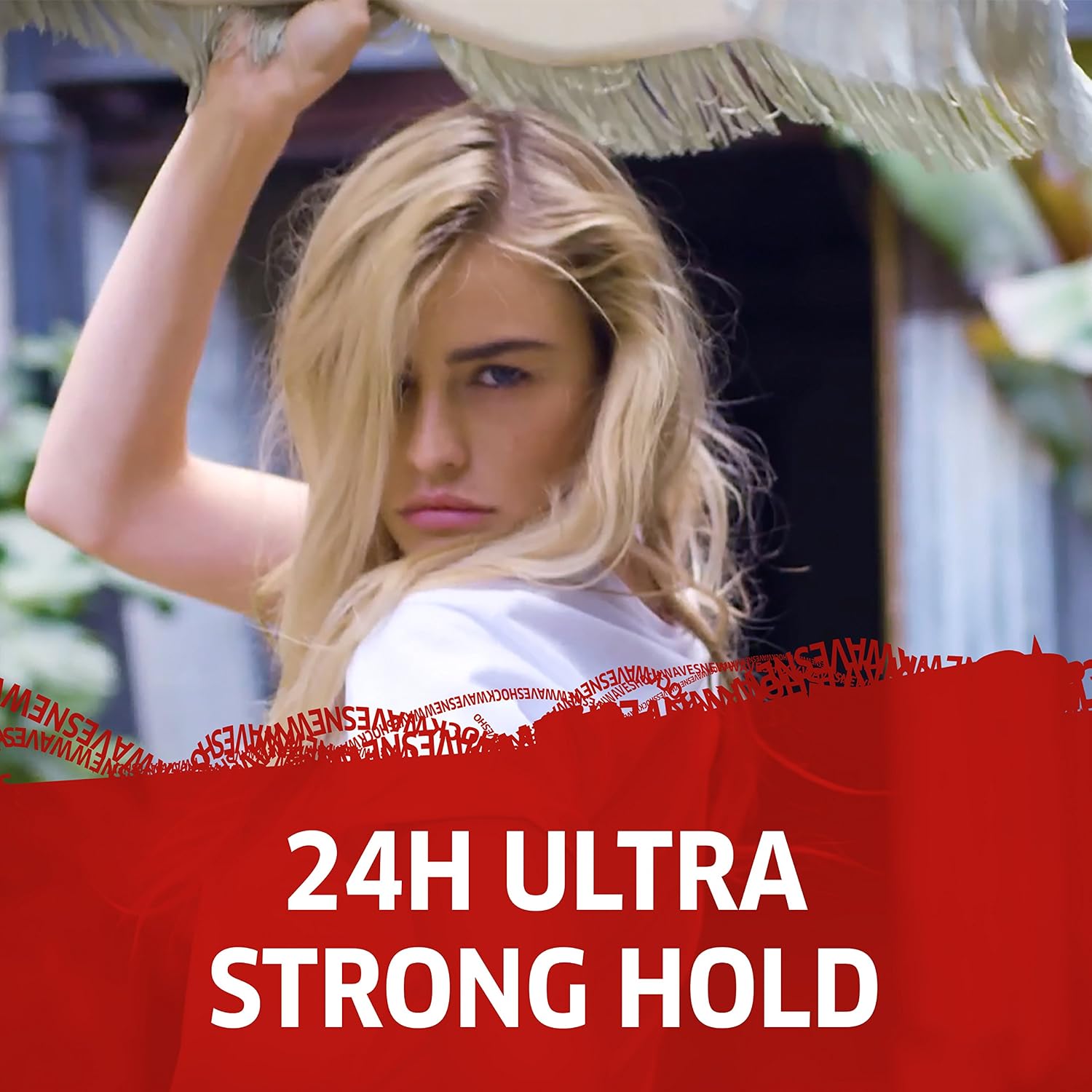 Shockwaves Ultra Strong Hold Mousse 200 ml, red, 200 ml (Pack of 1) - Image 3