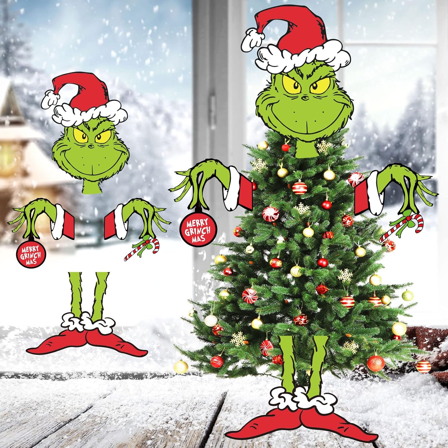 Tree Toppers - Christmas Tree Topper, Whoville Decor for Christmas Tree