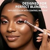 Lamora Eyeshadow Brush Set 7 Vegan Pro Eye Makeup Brushes view 8