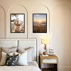 QOTIB Wood 15x22 Picture Frame Black for Wall