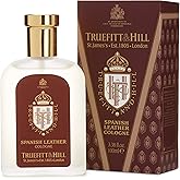 Truefitt & Hill Luxury Cologne - Spanish Leather - Premium Long-Lasting Fruit and Wood Men's Fragrance Presented in a Beautifully Etched Traditional Atomizer Bottle - 3.38 oz.