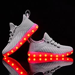 BosenHulu Light Up Shoes for Women Men Unisex USB