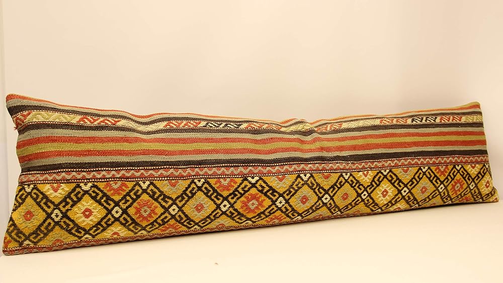 Extra Long Lumbar Pillow 12x47 inch (30x120 cm