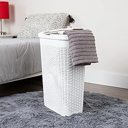 Mind Reader 40L Slim Laundry Hamper, Clothes