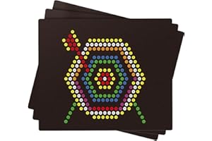 BOPIKA Refill Templates 20PCS for Use with Creative Light Up Board,Kids Magic Light Screen Accessories Learning Toys Ages 4+ (20PCS Entertainment Theme)