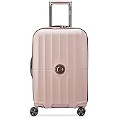 DELSEY PARIS Carrousel Hardside Expandable Luggage with Spinner Wheels, Pink, Carry-on 21 Inch